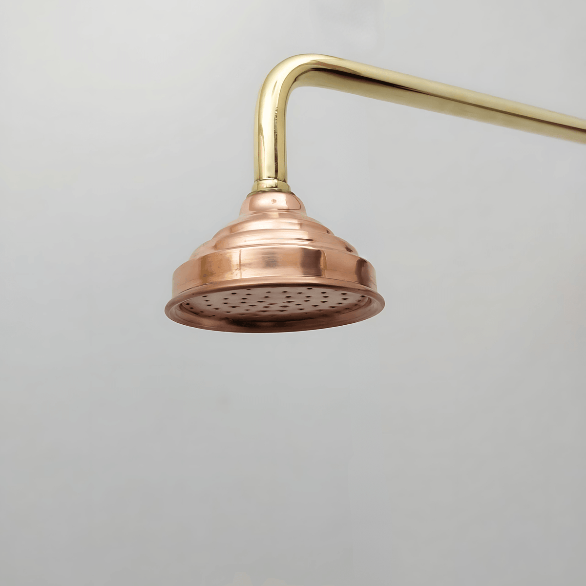 Pure Copper Round Rain Shower Head