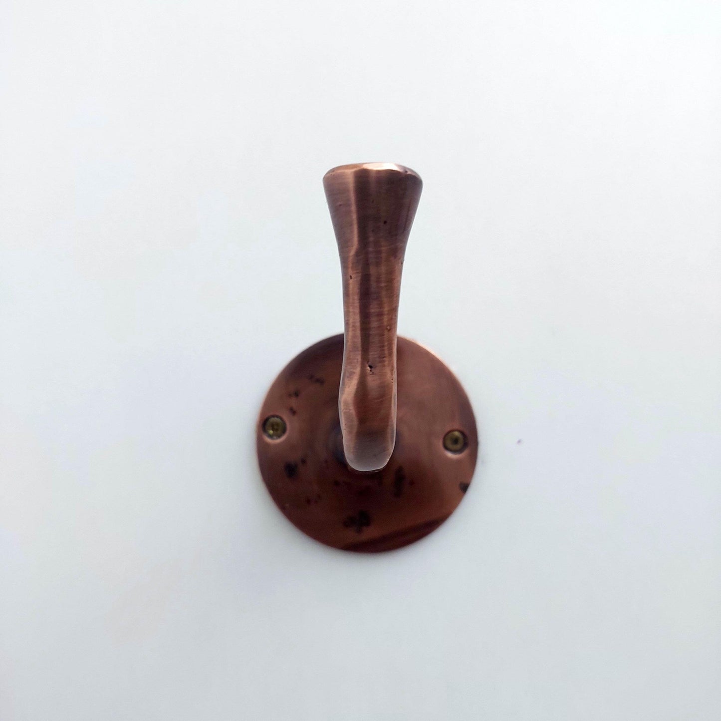 Solid Handmade Copper Wall Hooks, Antique Copper Coat Hooks - Ref: BA013C