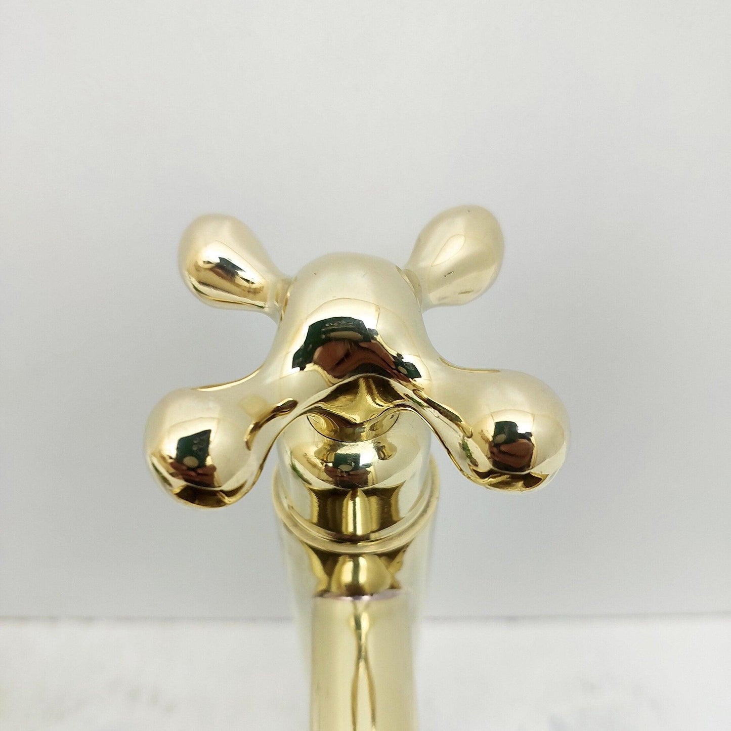 Unlacquered Solid Brass, Single Handle Brass Faucet- Ref:FA032