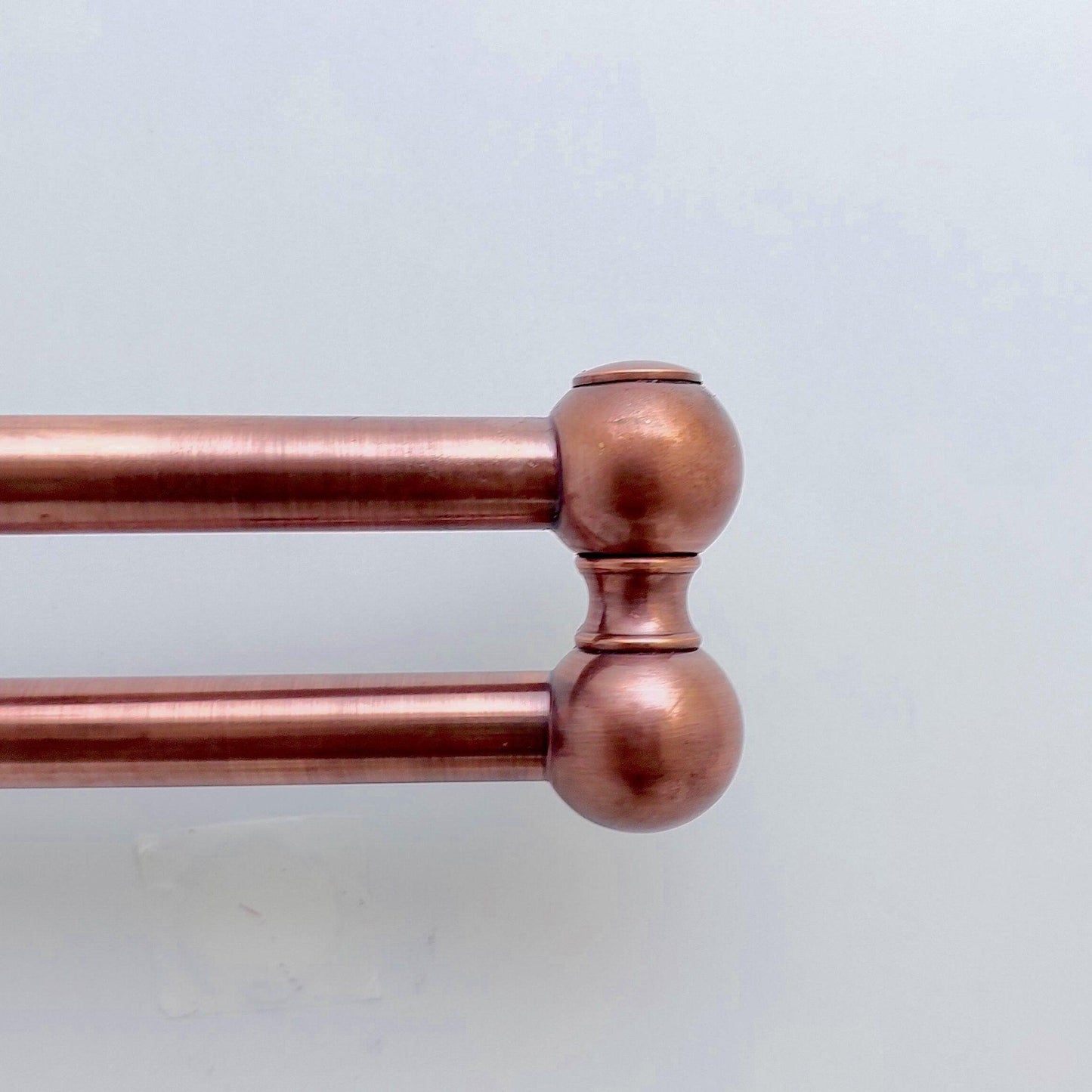 Robinet de remplissage de marmite en cuivre avec poignée à levier, robinet de remplissage de marmite mural de cuisine antique - Réf : PF-001-LC