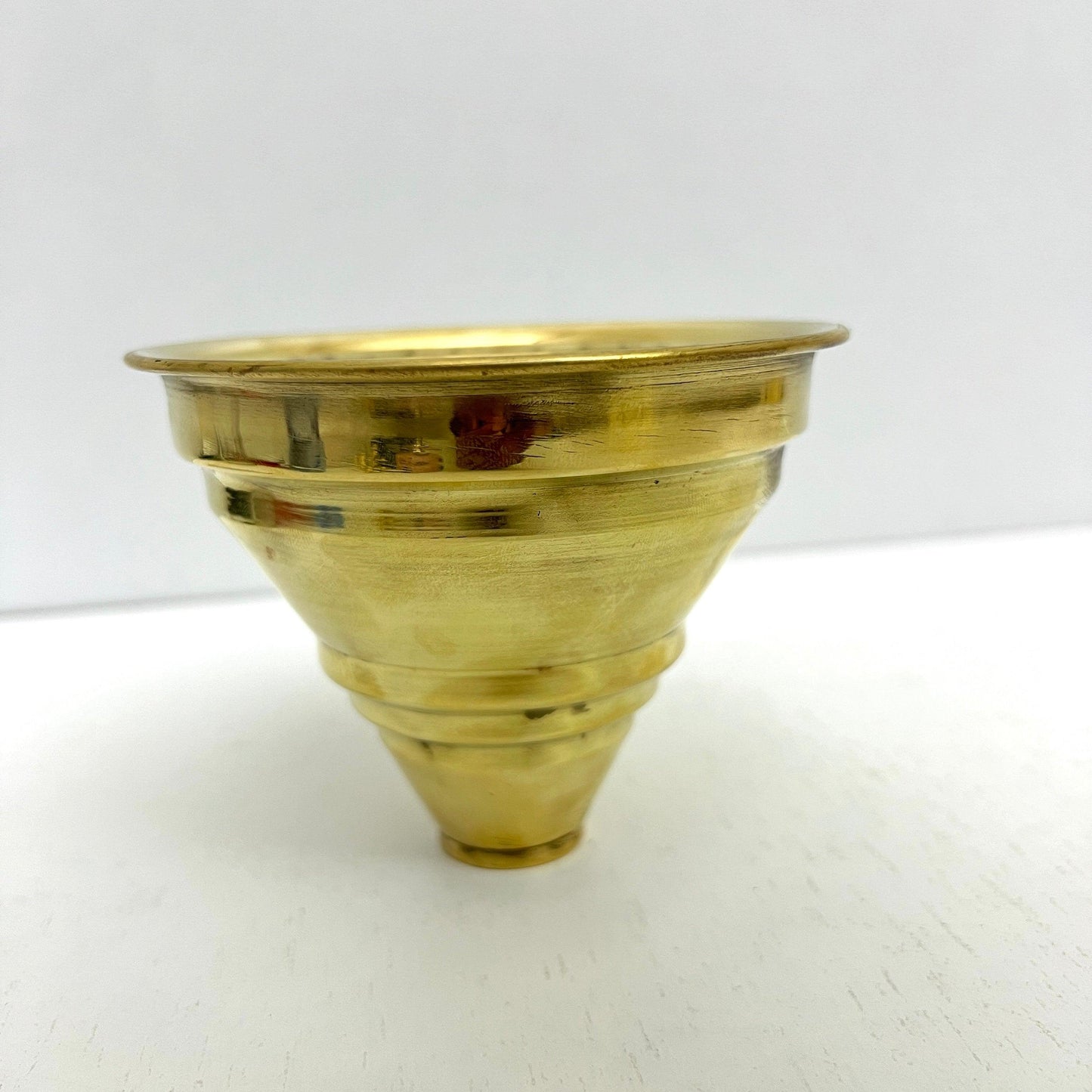 4" Brass Round Shower Head, Outdoor and Indoor Showerhead - Ref: ATLASS41-P