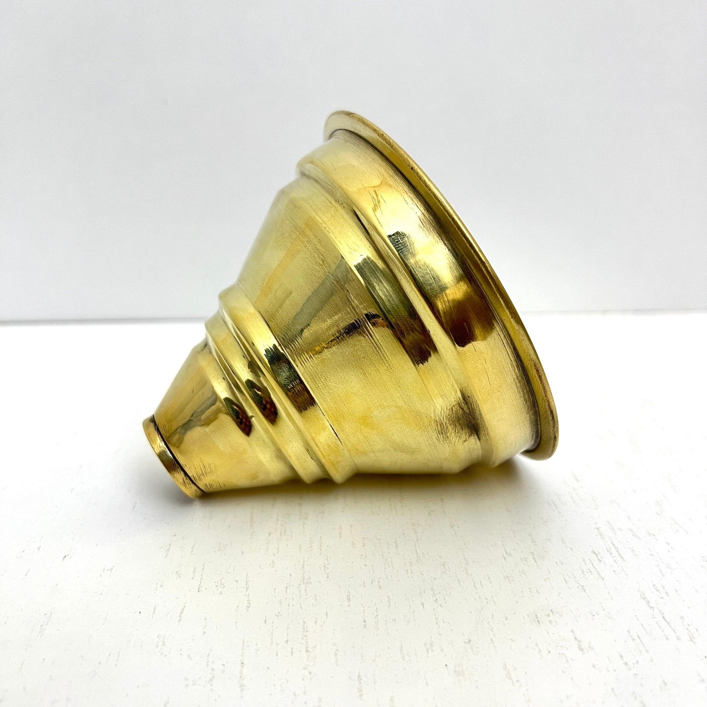 4" Brass Round Shower Head, Outdoor and Indoor Showerhead - Ref: ATLASS41-P