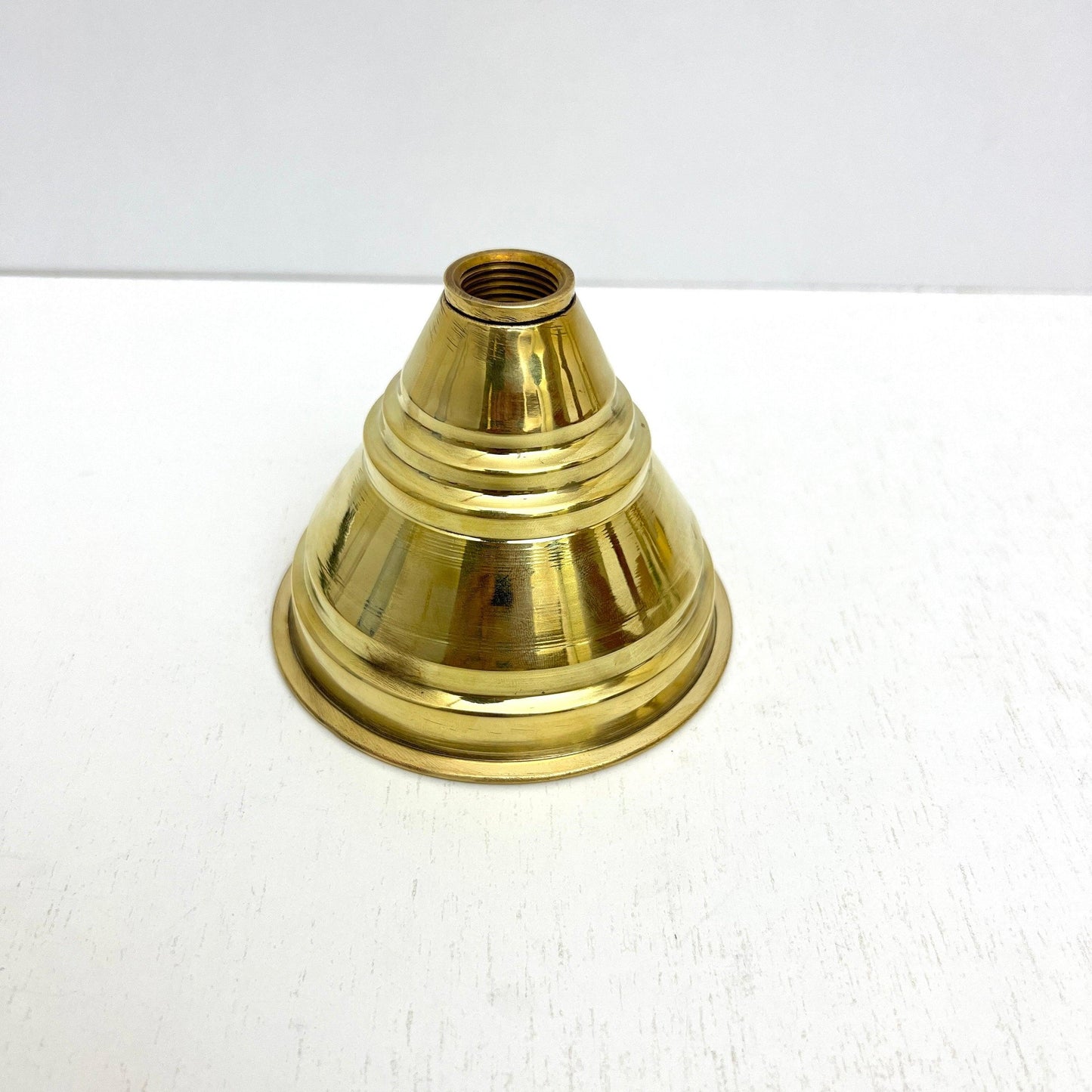 4" Brass Round Shower Head, Outdoor and Indoor Showerhead - Ref: ATLASS41-P