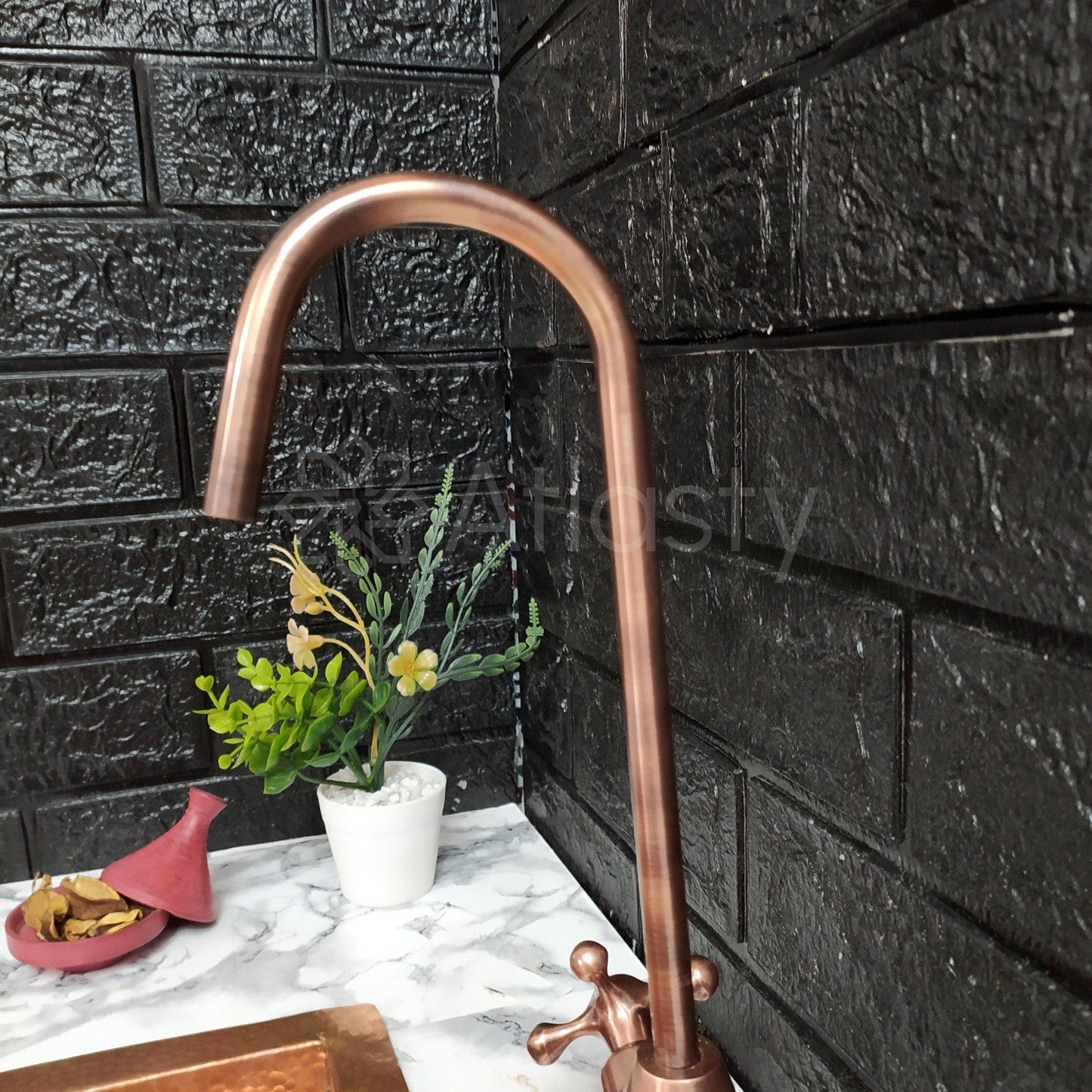 Single Handle Faucet, Solid Copper Tap