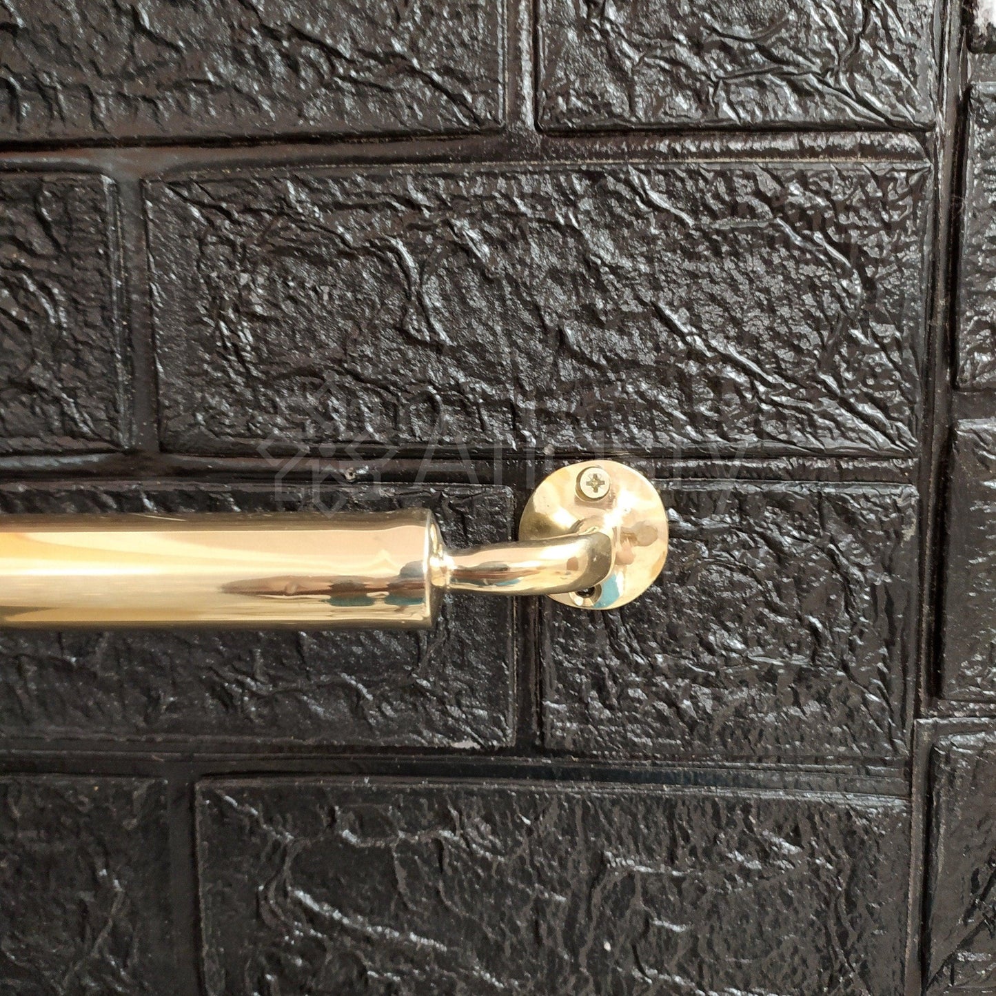 Handcrafted Solid Brass Wall Mounted Towel Holder For Bathroom