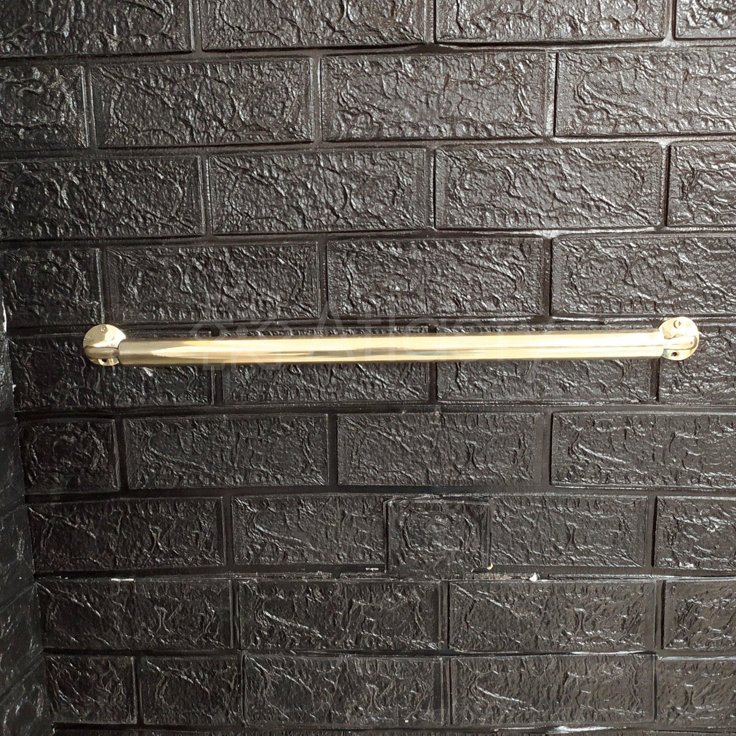 Handcrafted Solid Brass Wall Mounted Towel Holder For Bathroom