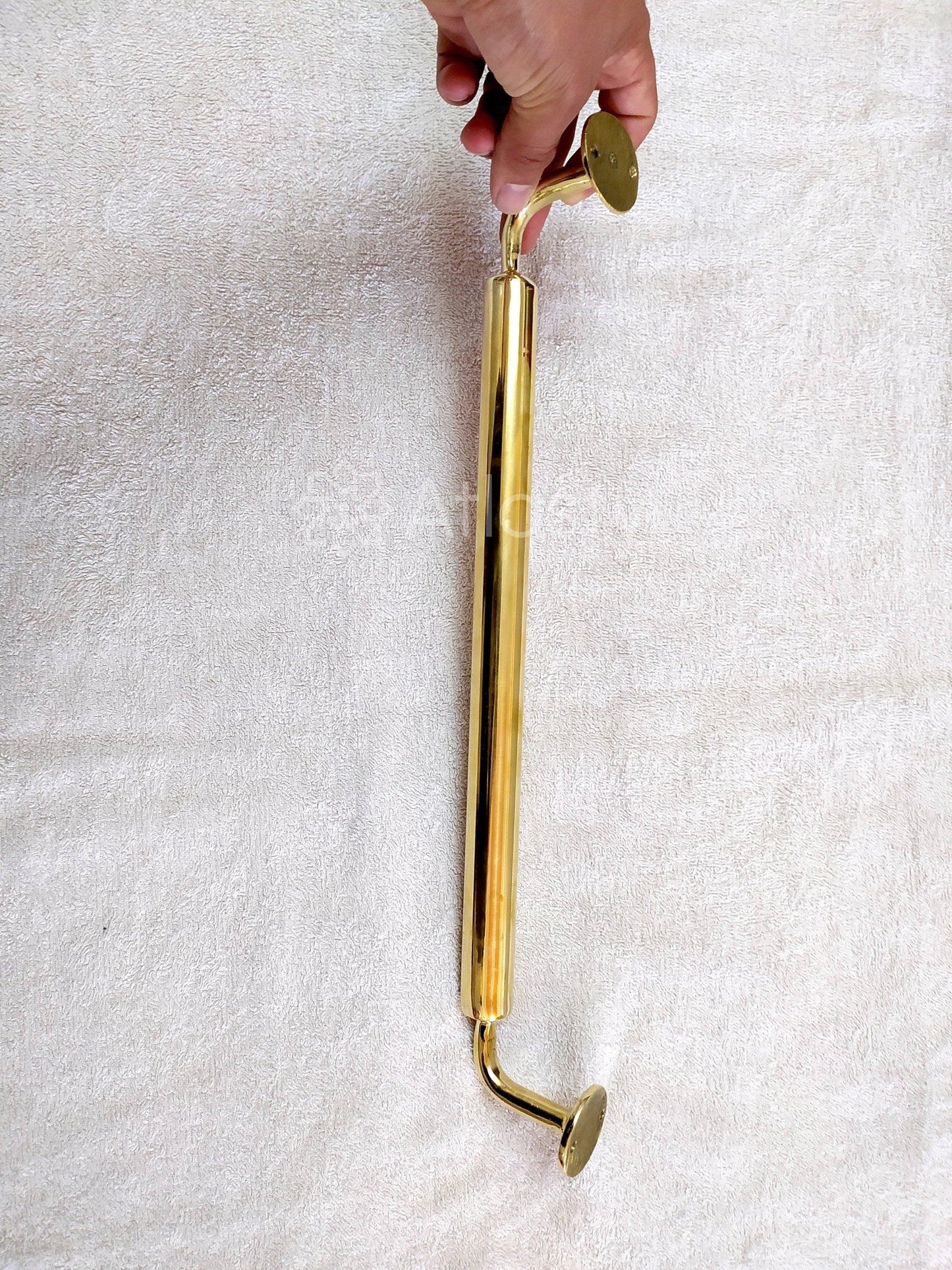 Handcrafted Solid Brass Wall Mounted Towel Holder For Bathroom