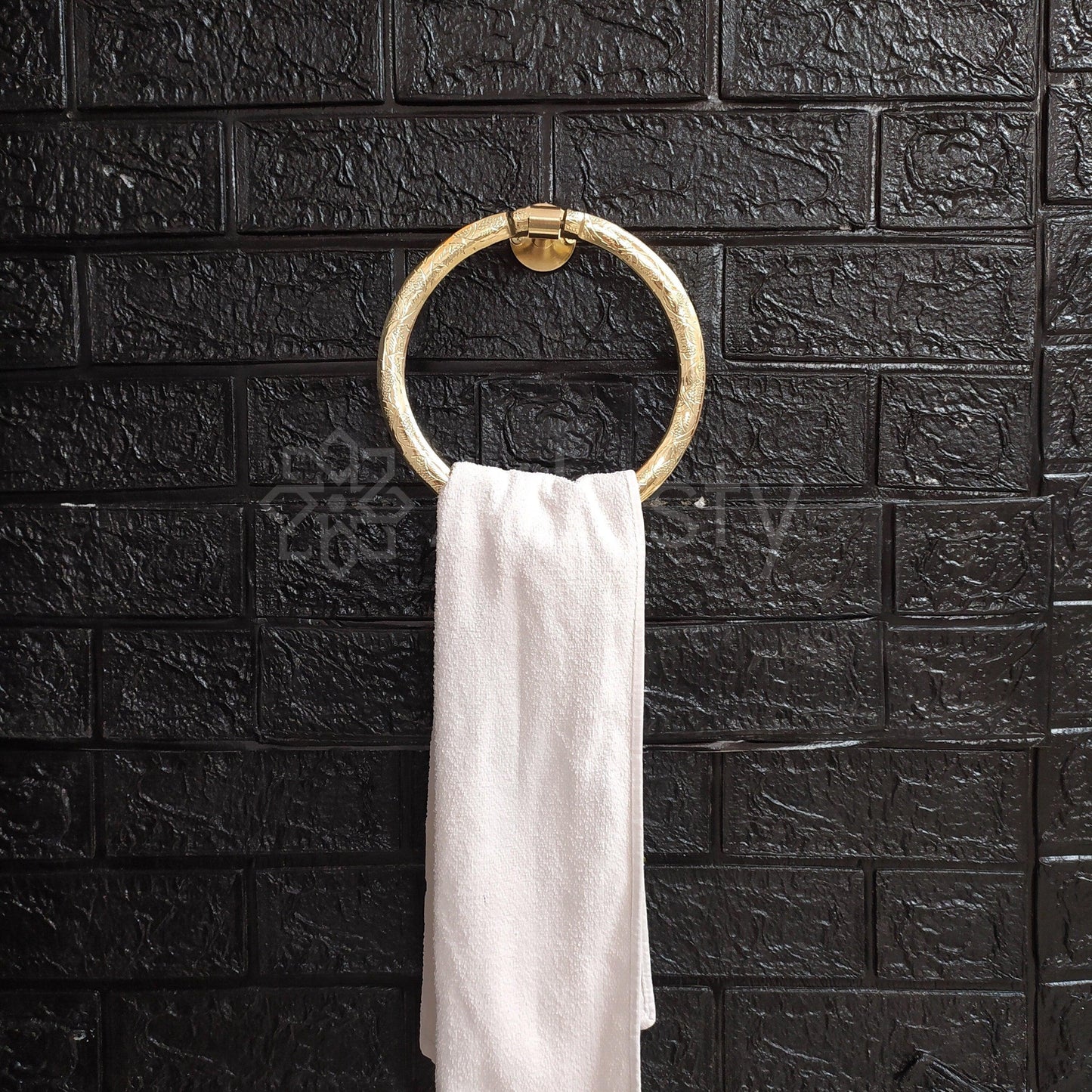 Solid Brass Towel Holder For Bathroom