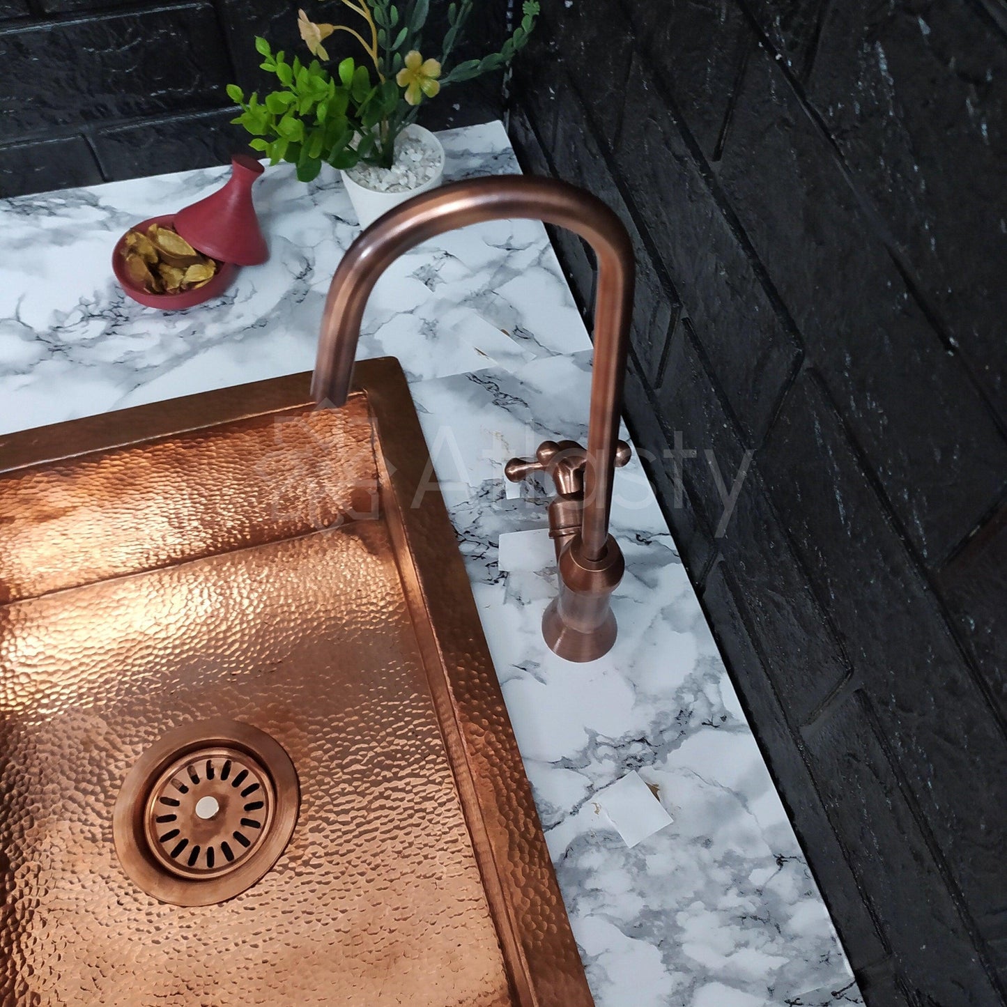 Single Handle Faucet, Solid Copper Tap