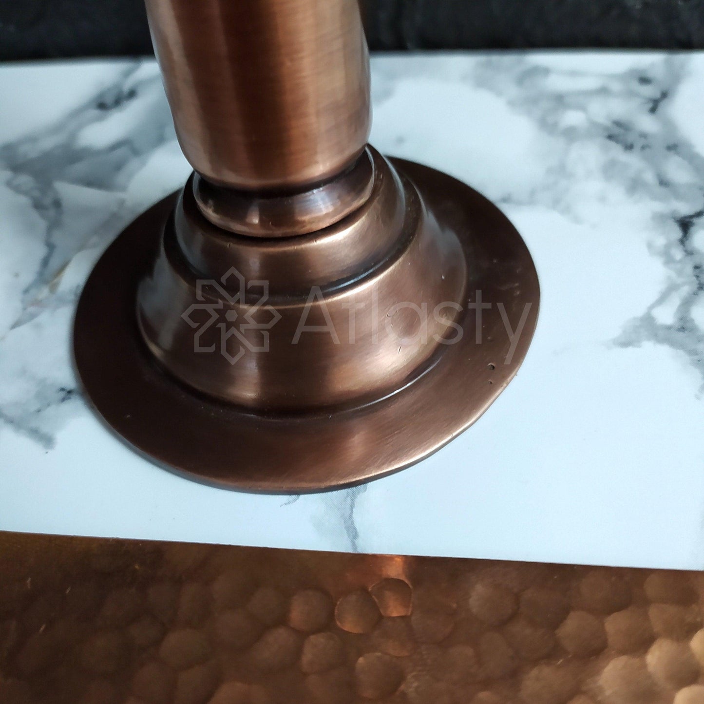 Rociador manual de cocina de cobre macizo, rociador lateral de cocina de cobre para agua fría