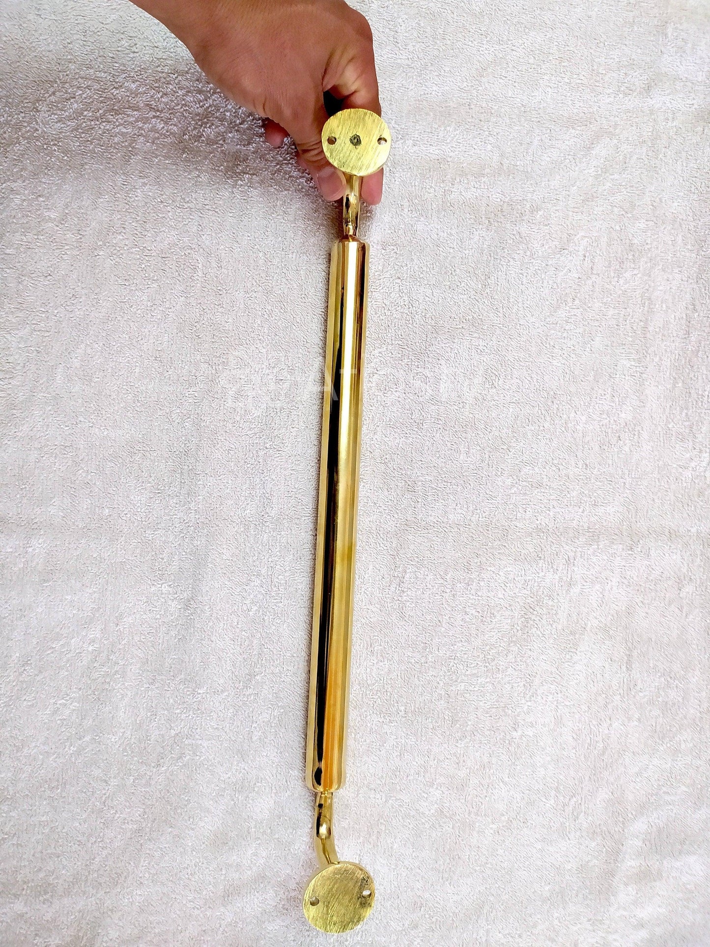 Handcrafted Solid Brass Wall Mounted Towel Holder For Bathroom