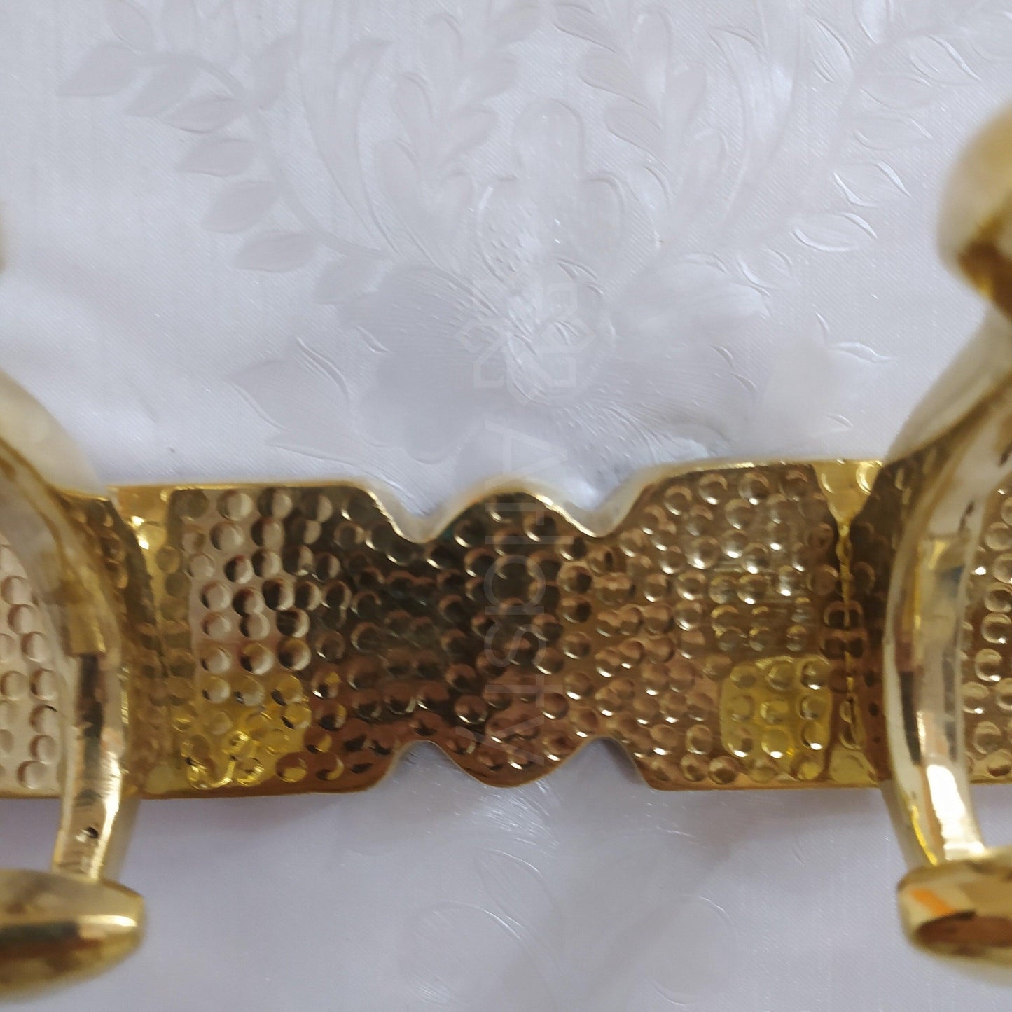 Hammered Solid Brass Clothes Hooks Holder, Handcrafted Wall Hanging Hook