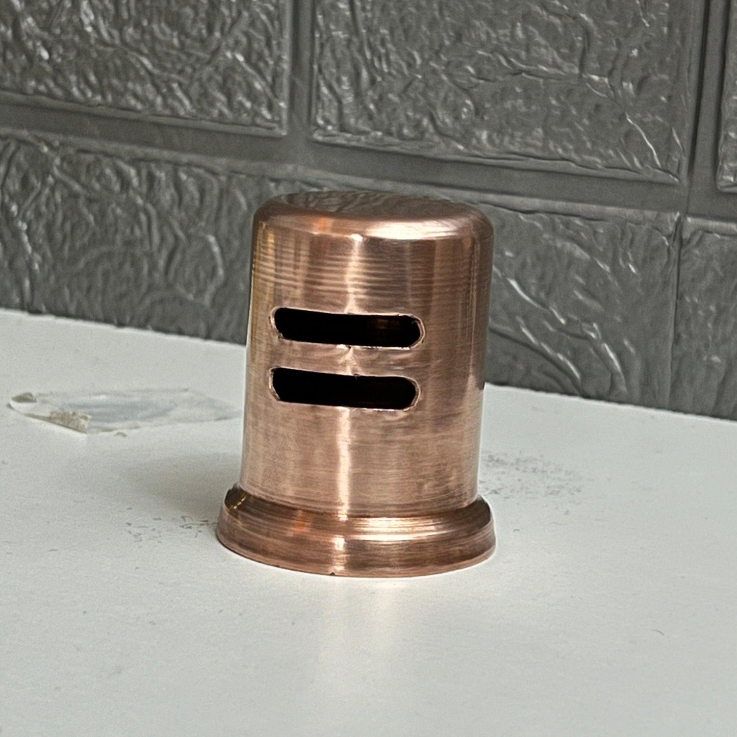 Copper Dishwasher Air Gap Cover