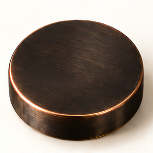 Atlasty oil rubbed bronze finish sample disc