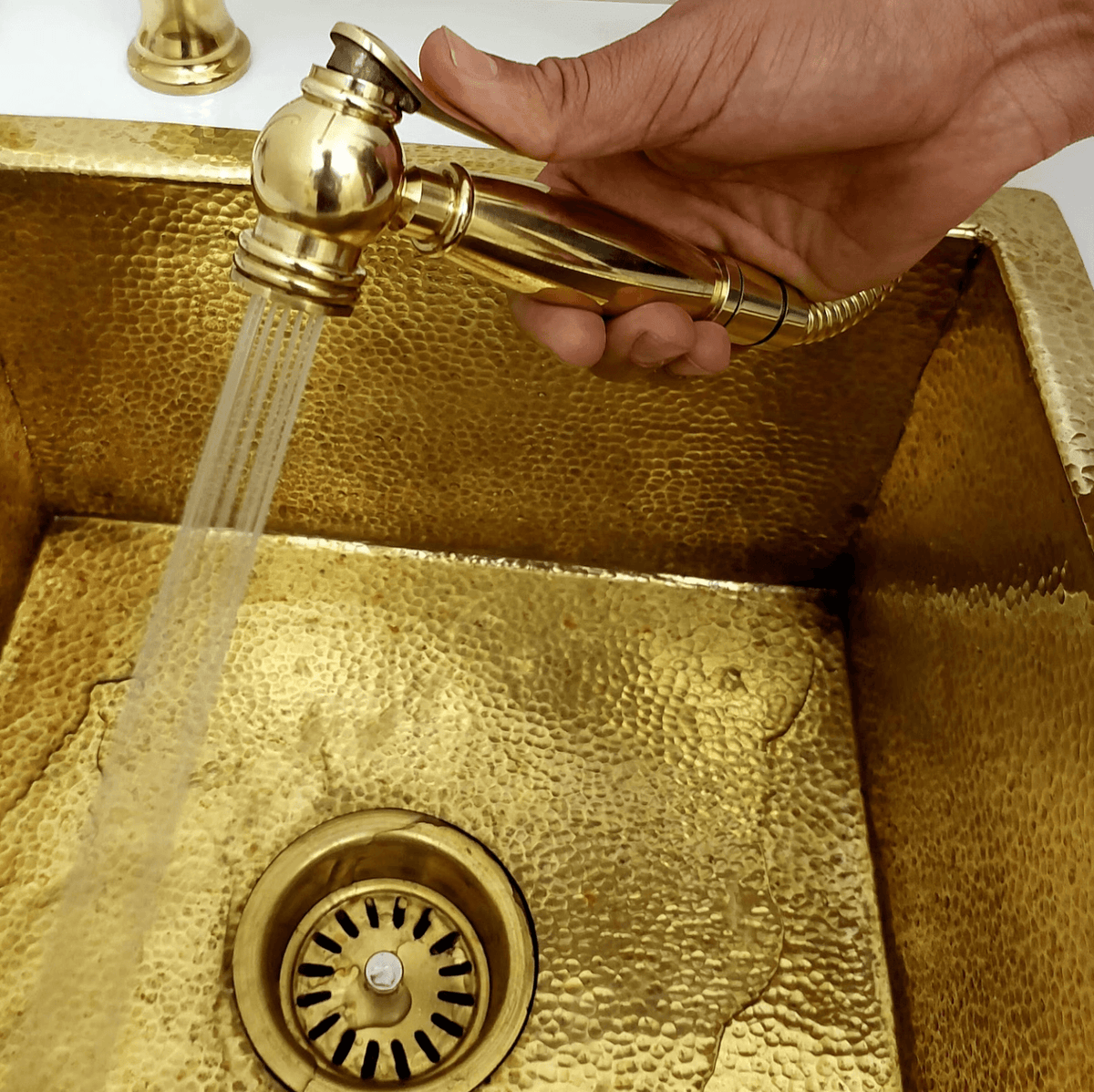 Unlacquered Brass Sprayer