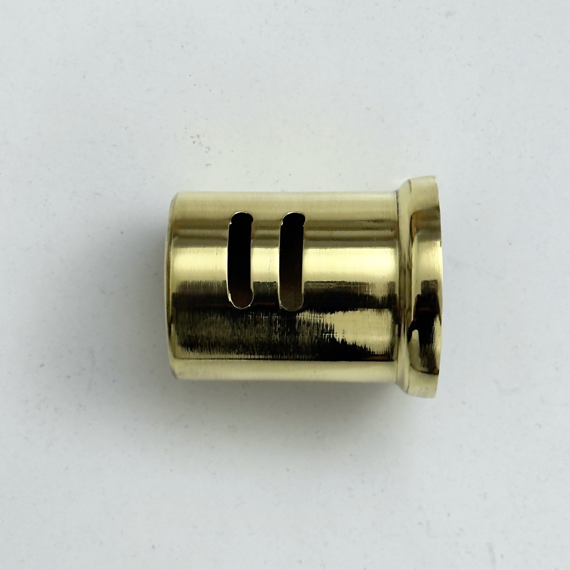 Unlacquered Brass Dishwasher Air Gap Cover