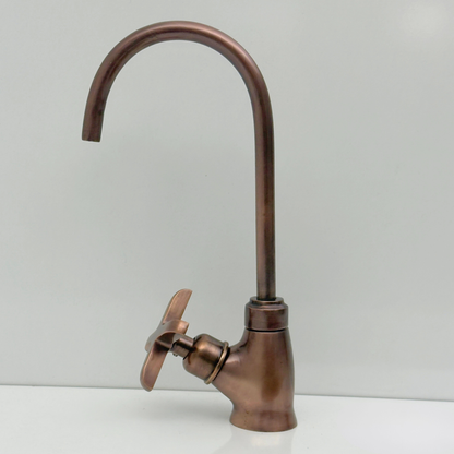 Grifo monomando de cobre macizo
