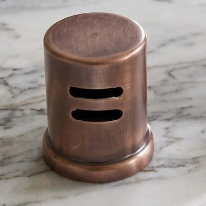 Antique Copper Dishwasher Air Gap Cover