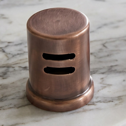Antique Copper Dishwasher Air Gap Cover