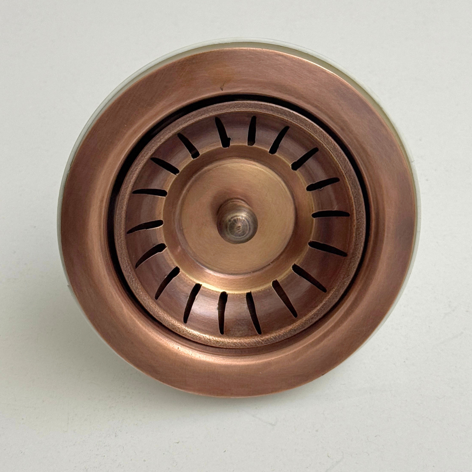 Antique Copper Sink Strainer