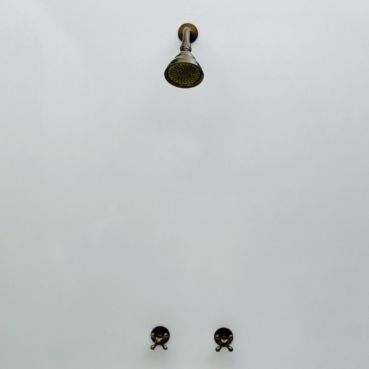 Concealed Solid Brass Shower System with Adjustable Rain Shower Head