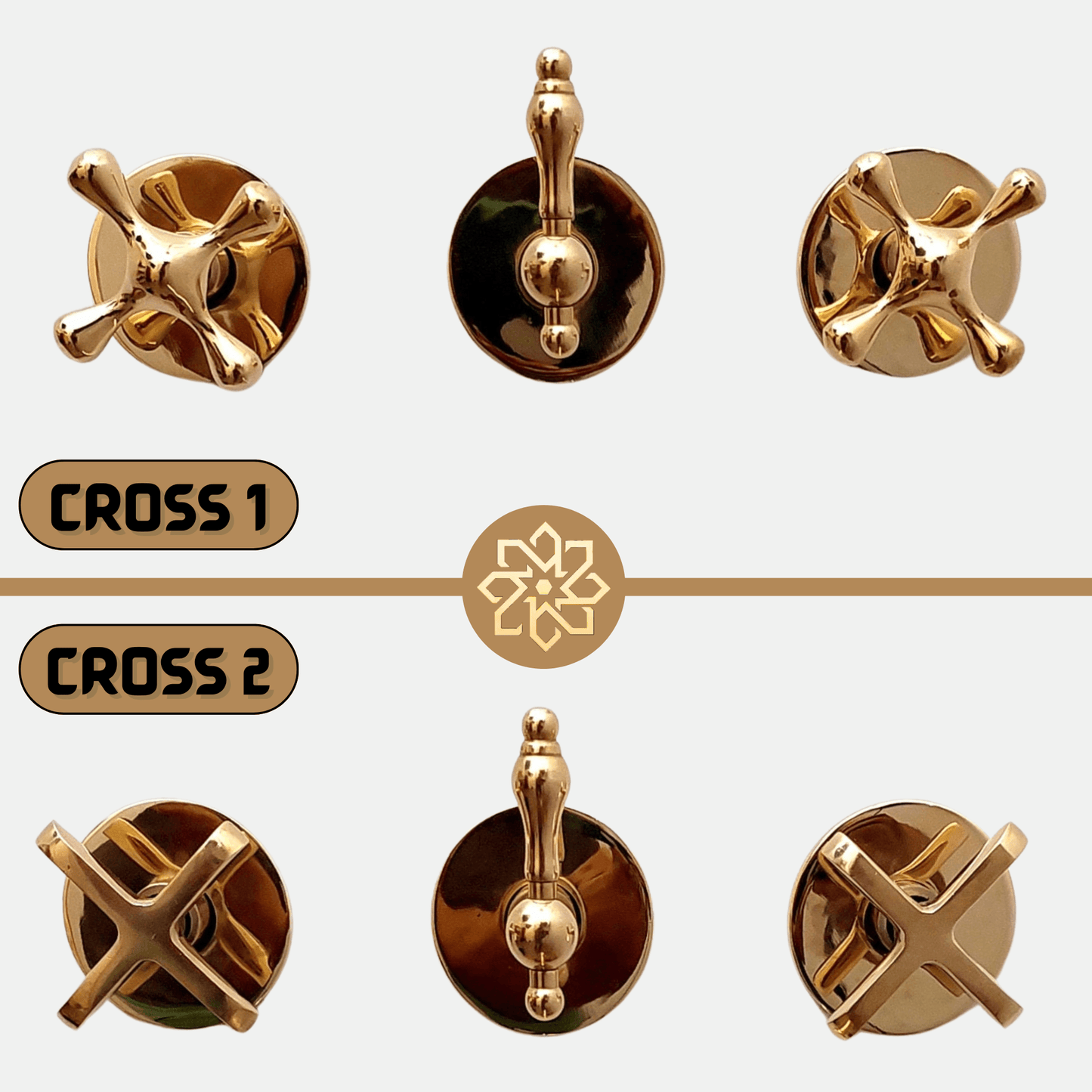 Unlacquered Brass Shower System with Tub Filler and Round Shower Head - Ref: ATLASS34
