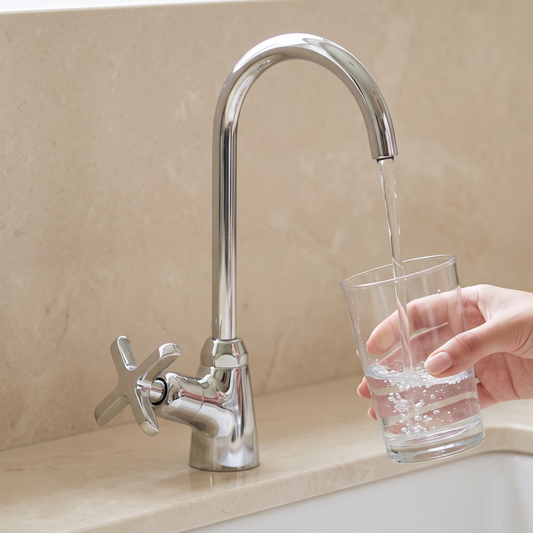 Polished Nickel Cold Water Faucet