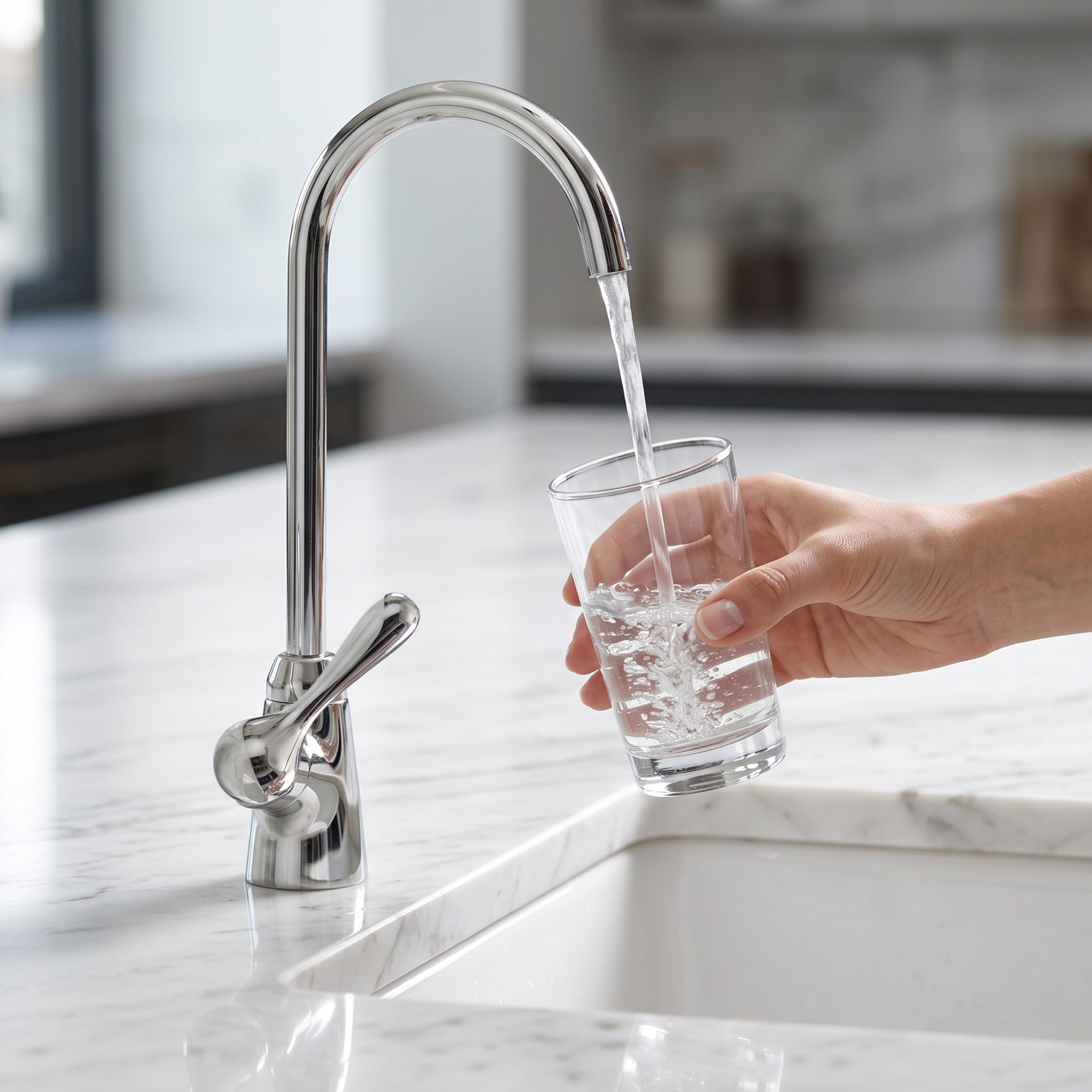 Polished Nickel Cold Water Faucet