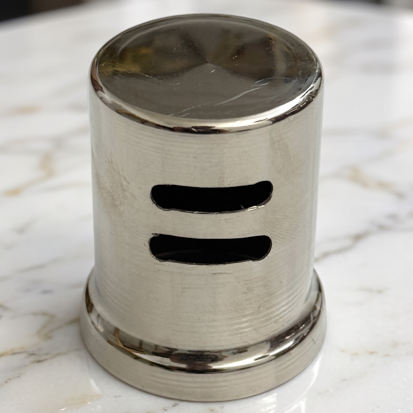 Polished Nickel Dishwasher Air Gap Cover