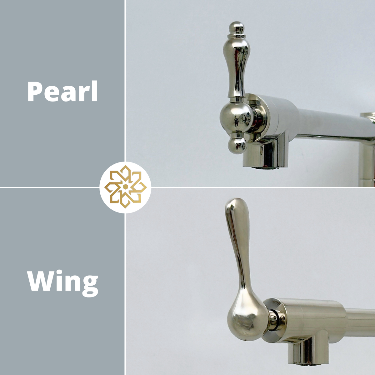 Polished Nickel Pot Filler