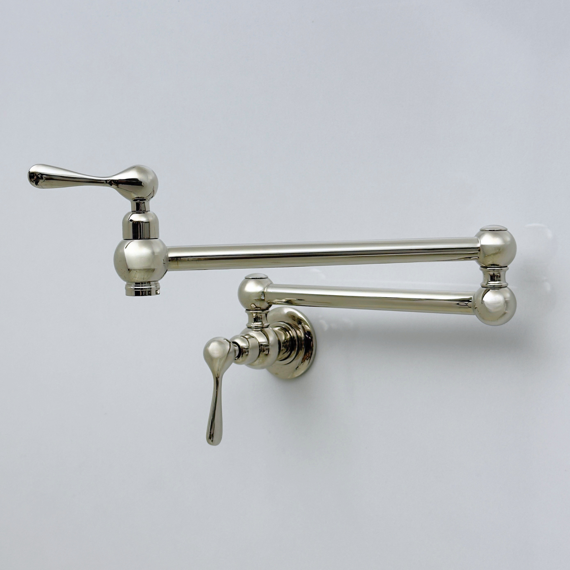 Polished Nickel Pot Filler 