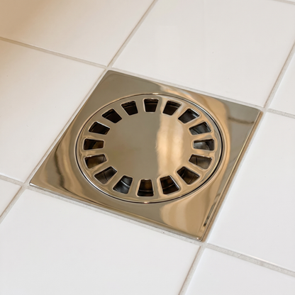 Polished Nickel Shower Drain