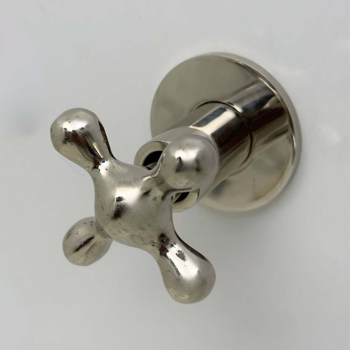 Polished Nickel Shower System with Adjustable Round Rain Shower Head