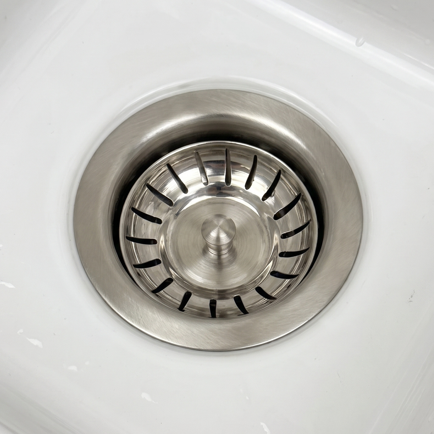 Polished Nickel Sink Strainer