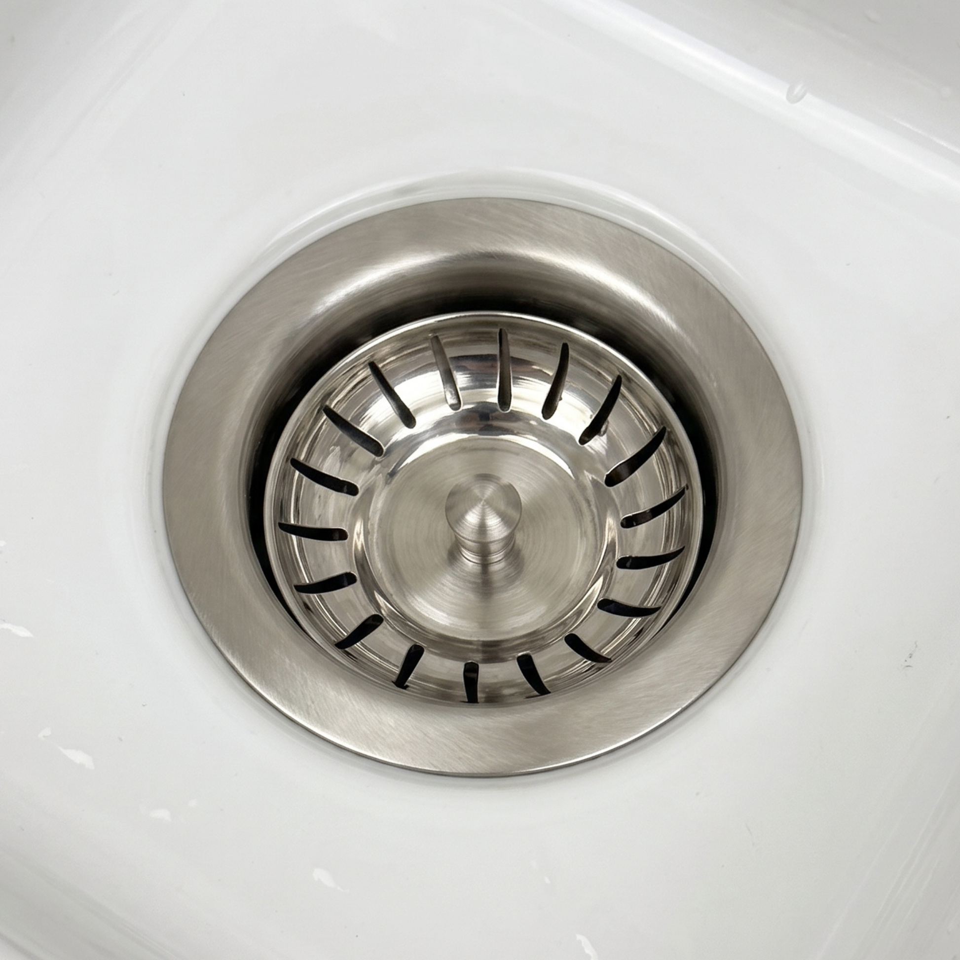 Polished Nickel Sink Strainer