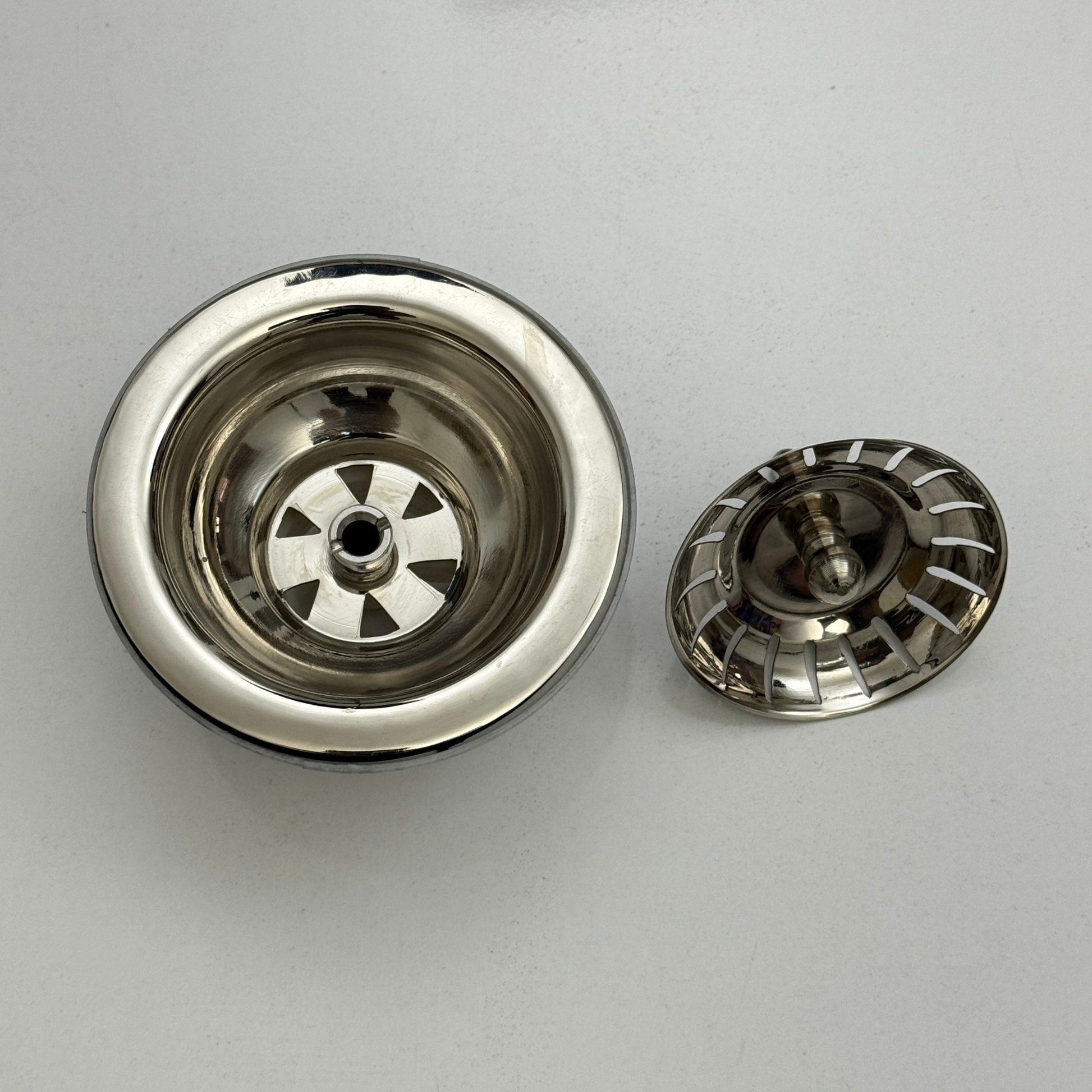 Polished Nickel Sink Strainer