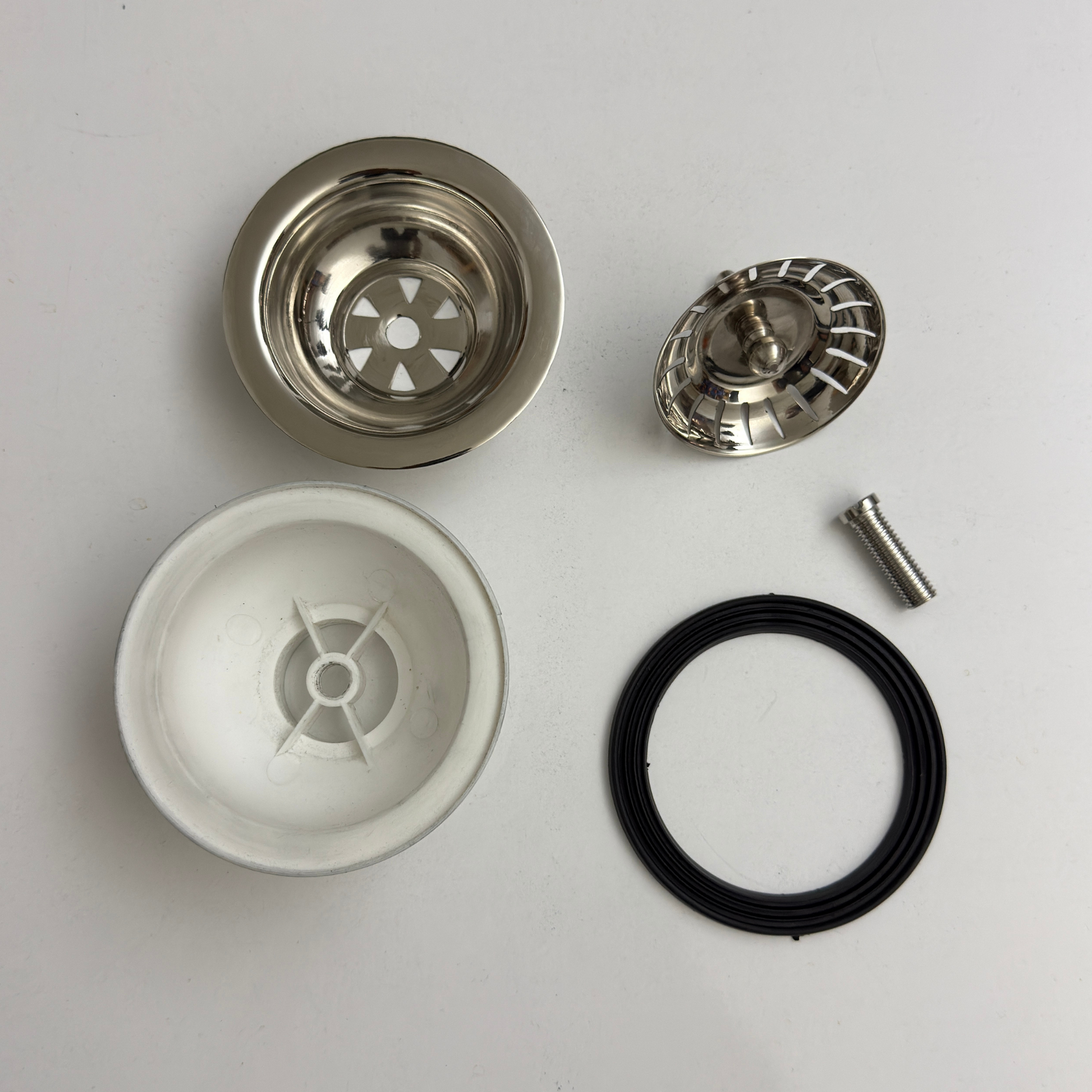 Polished Nickel Sink Strainer