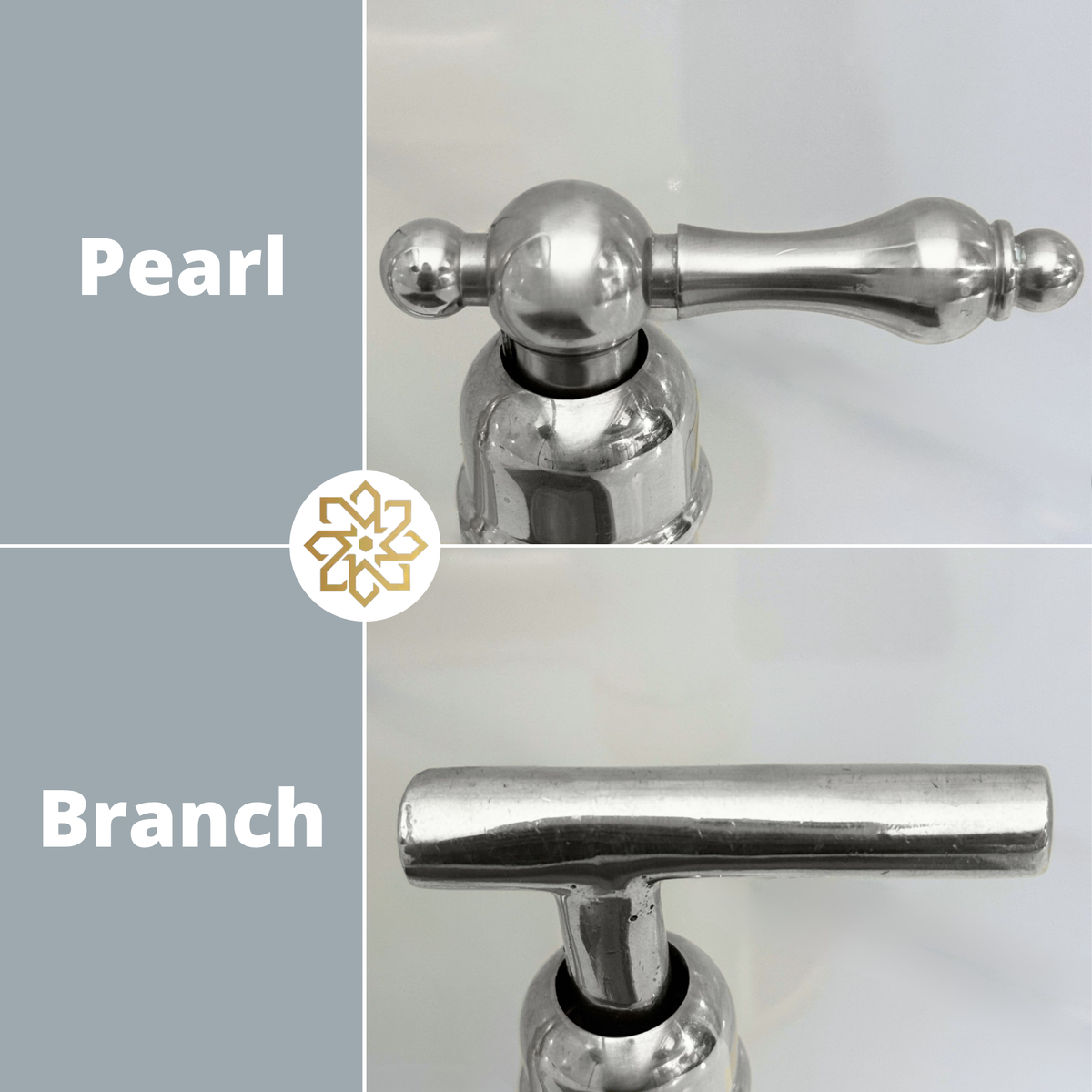 Polished Nickel Widespread Bathroom Faucet with Lever Handles