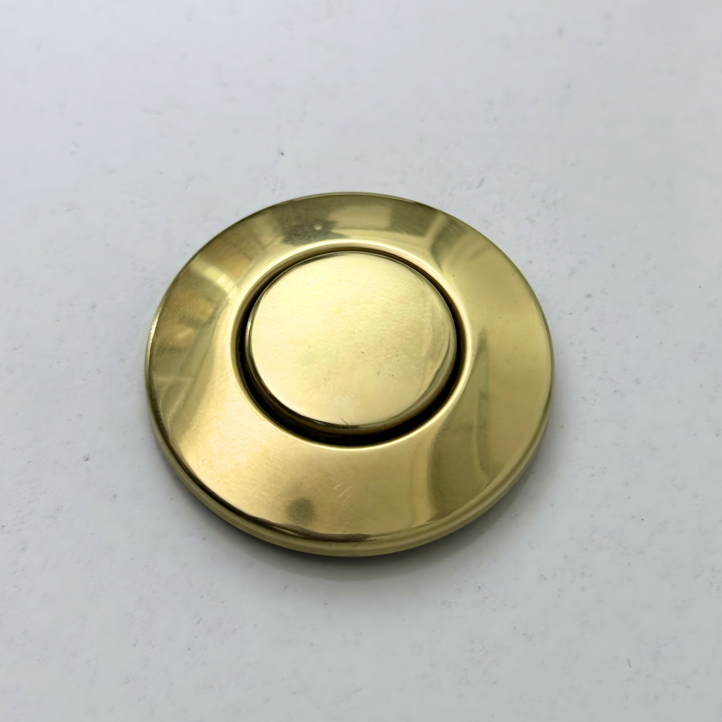 Unlacquered Brass Garbage Disposal Air Switch Kit