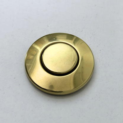 Unlacquered Brass Garbage Disposal Air Switch Kit