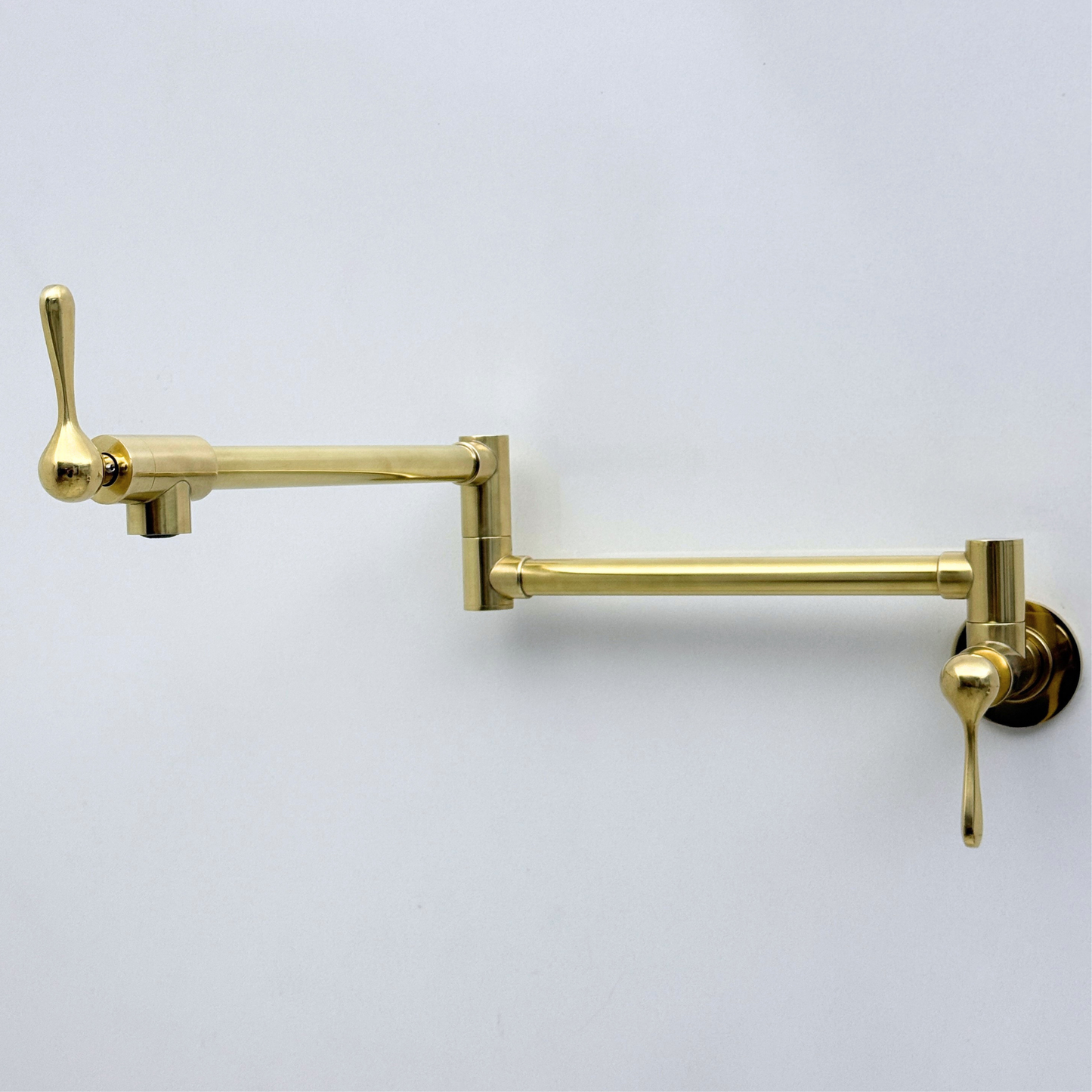Unlacquered Brass Pot Filler