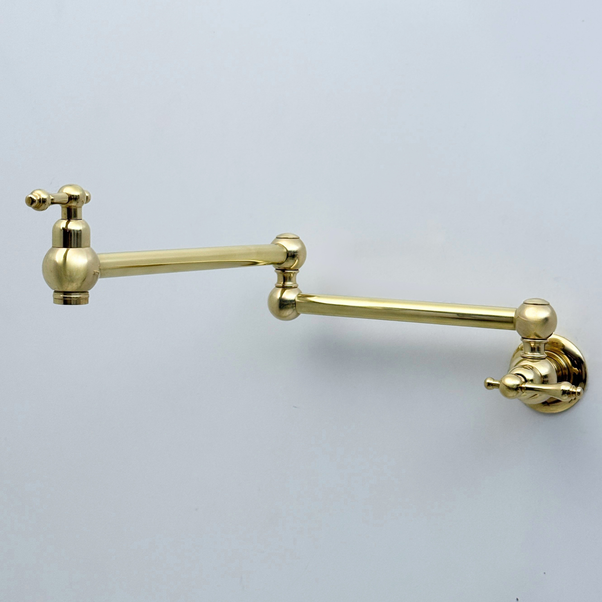 Unlacquered Brass Pot Filler