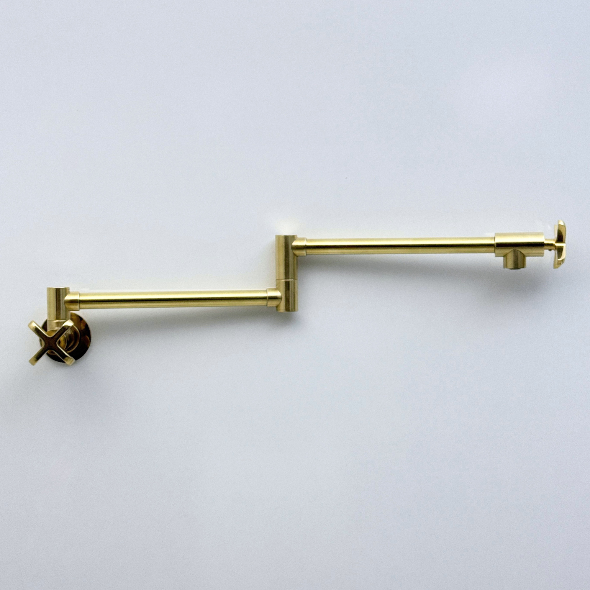 Unlacquered Brass Pot Filler 