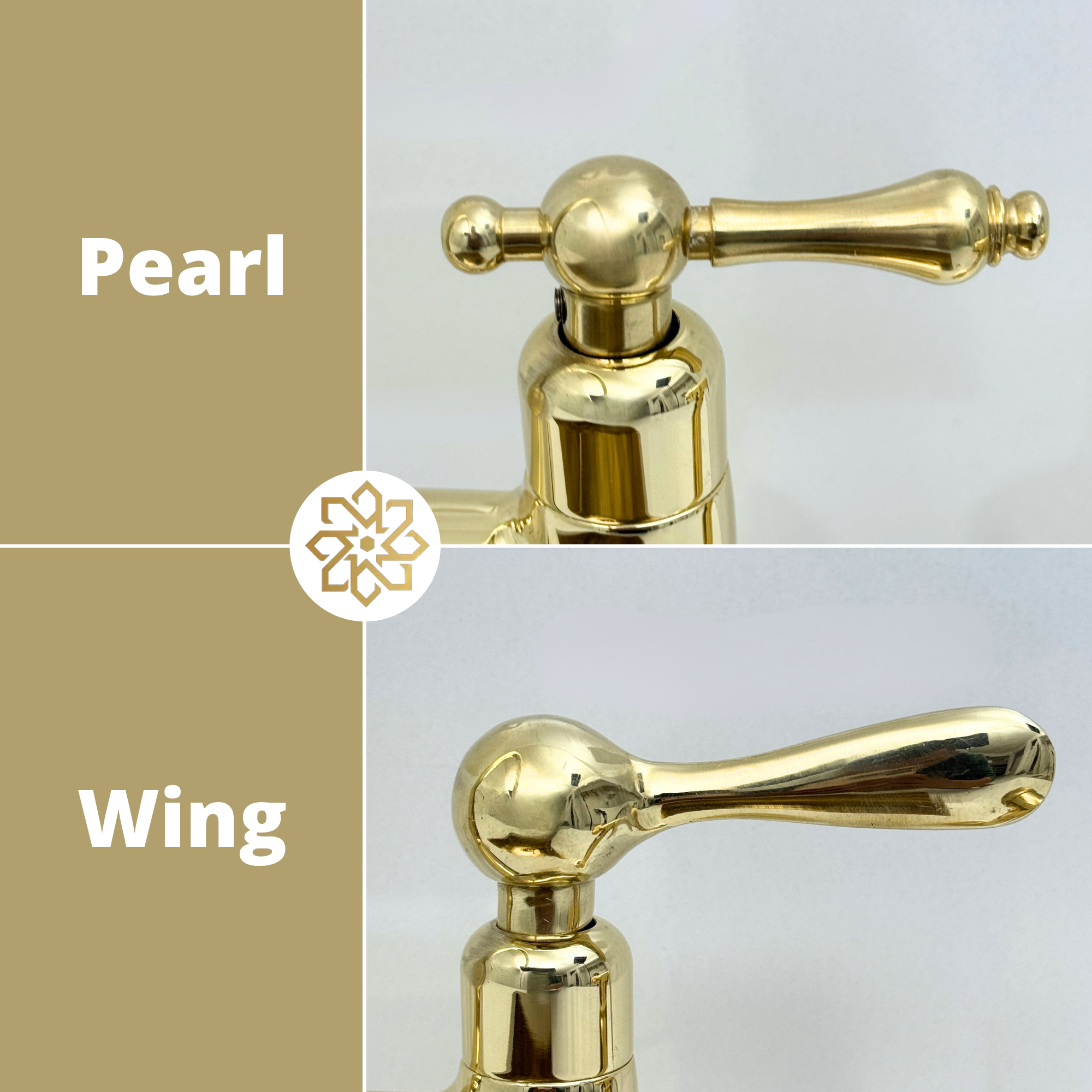 Unlacquered Brass Pot Filler