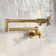 Unlacquered Brass Pot Filler 