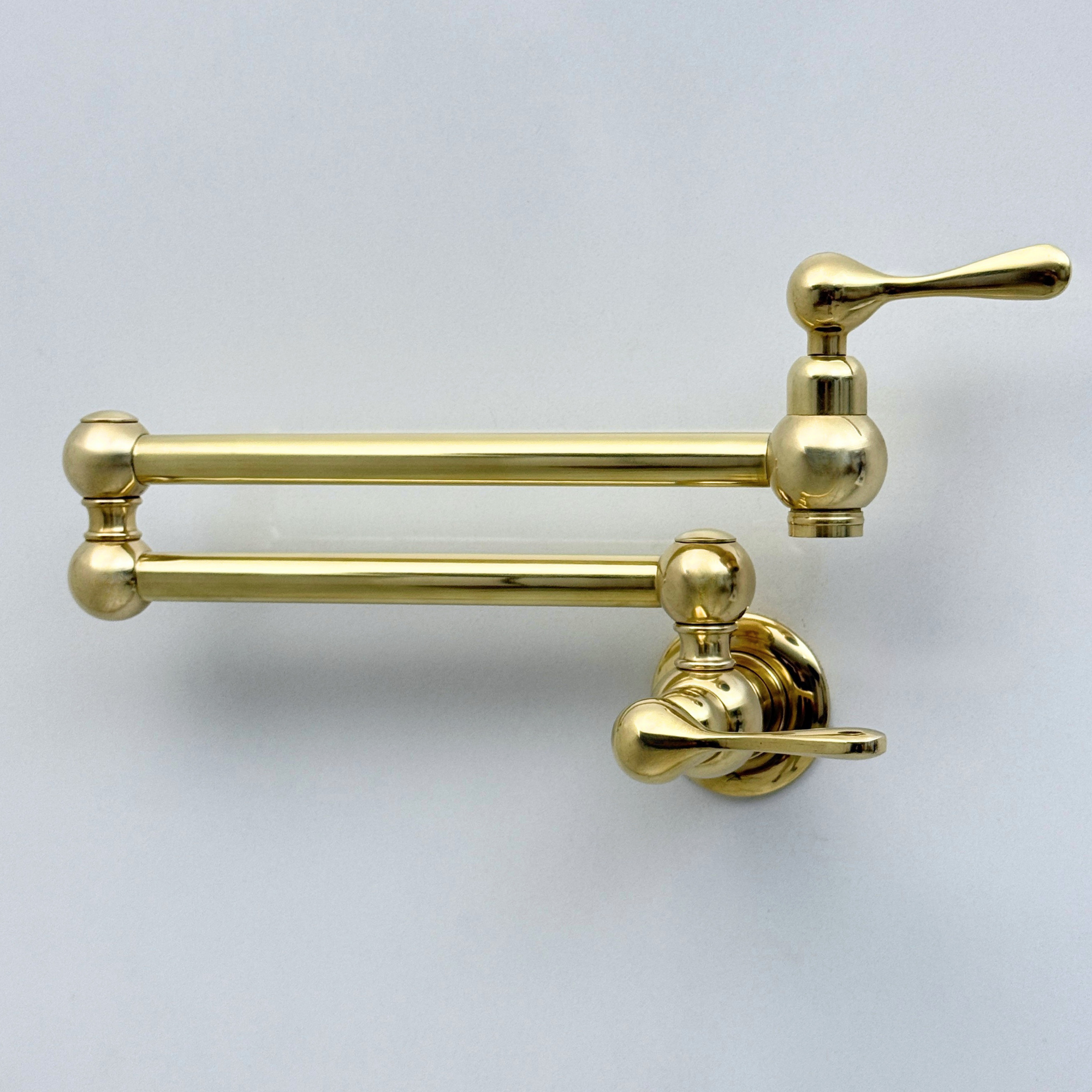 Unlacquered Brass Pot Filler