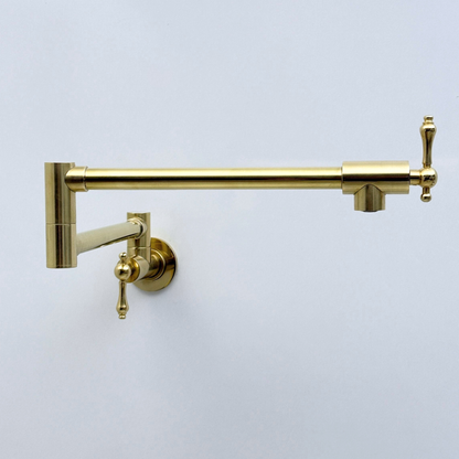 Unlacquered Brass Pot Filler