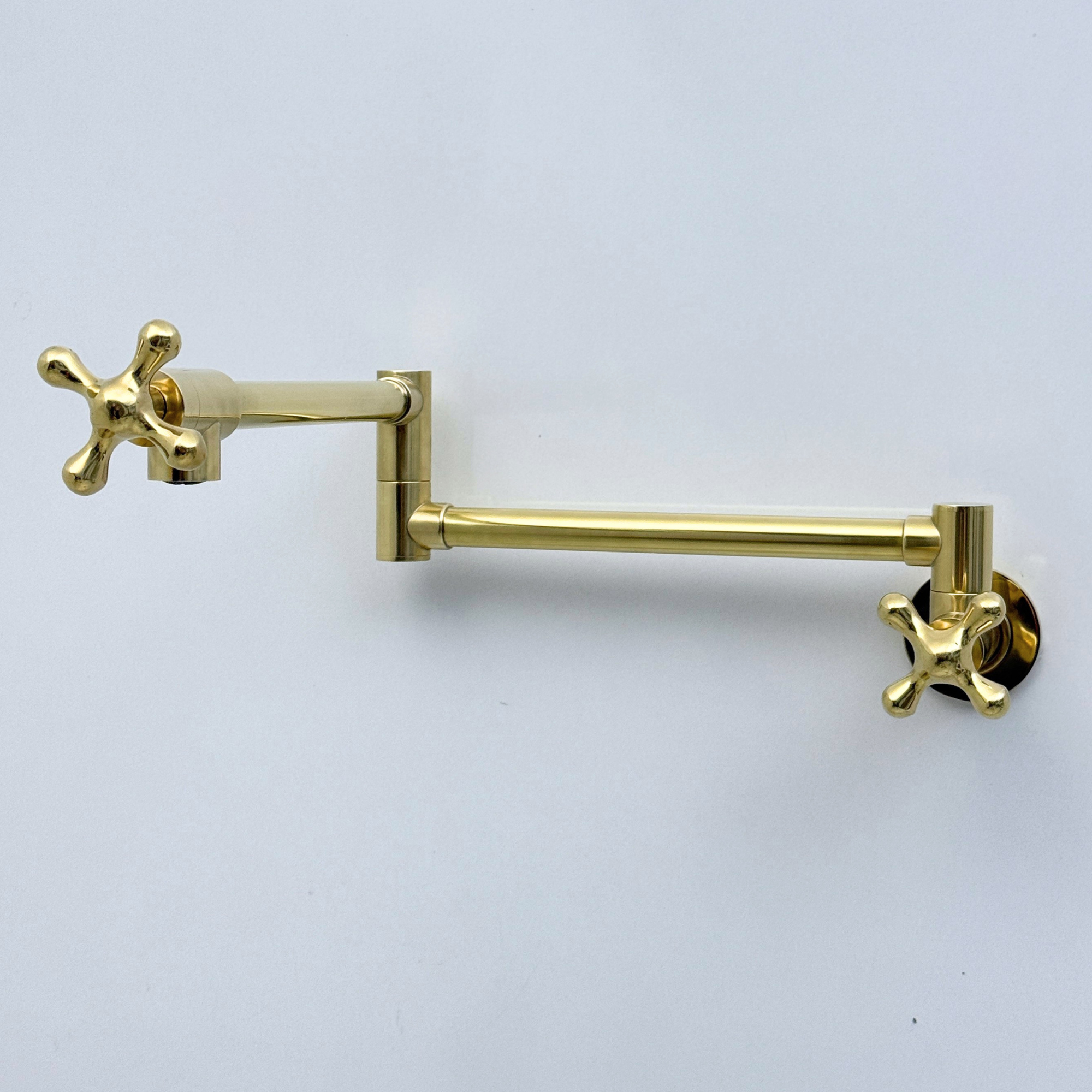 Unlacquered Brass Pot Filler 
