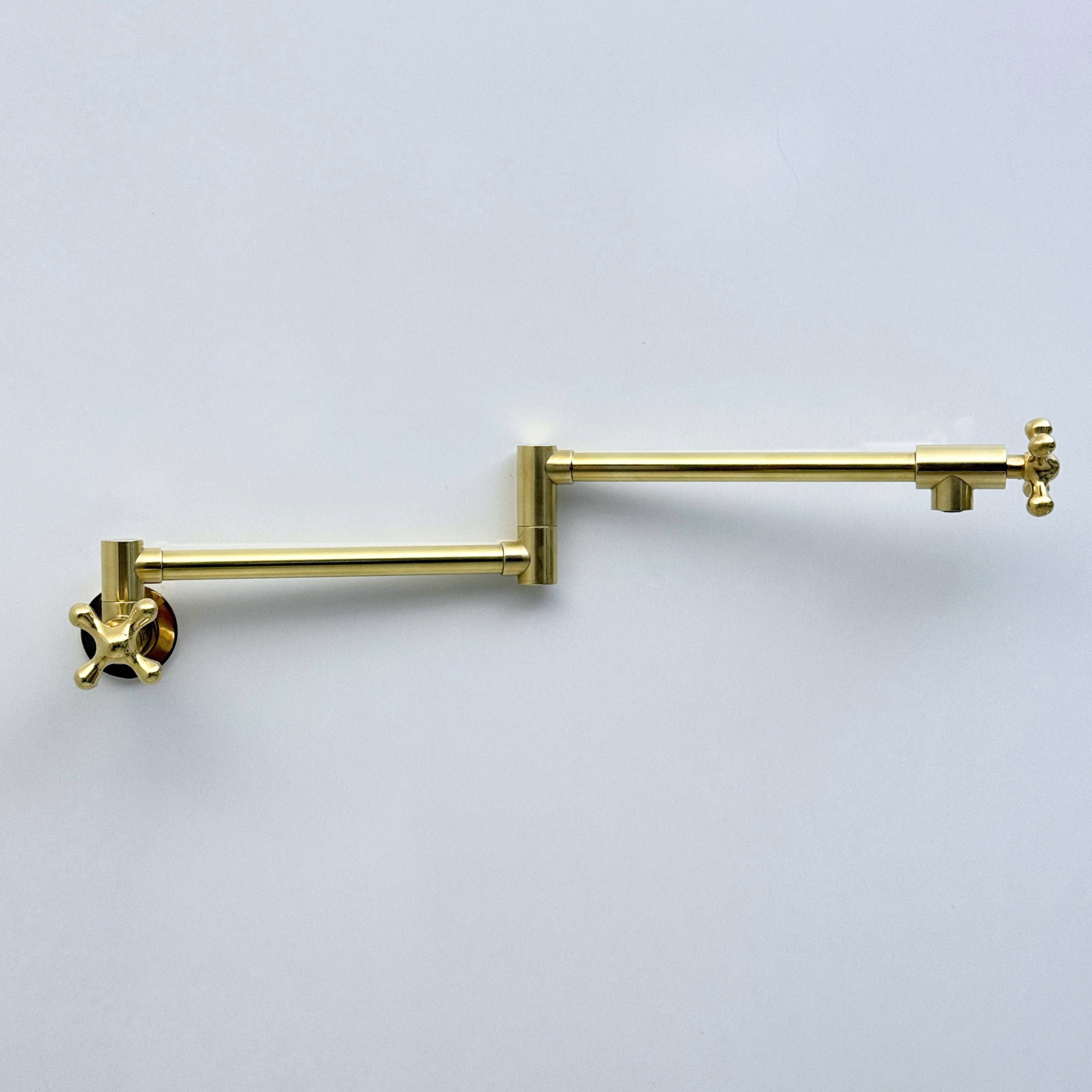 Unlacquered Brass Pot Filler 