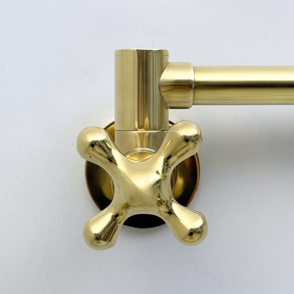 Unlacquered Brass Pot Filler 